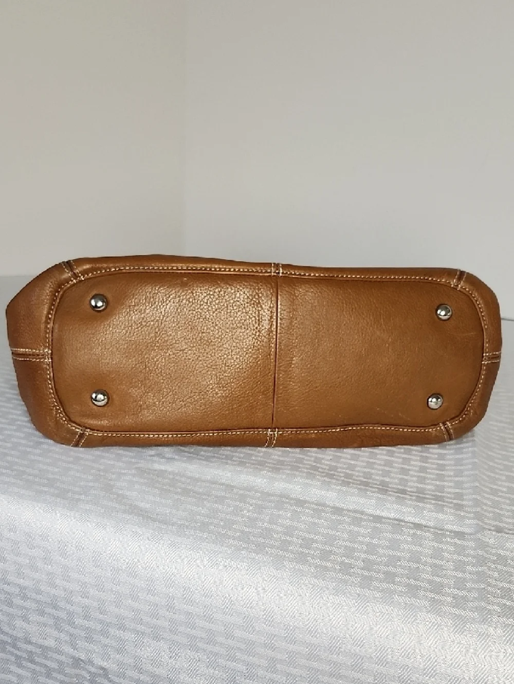 Tignanello Leather Hobo Shoulder Bag
